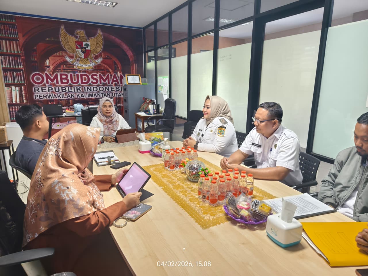 Koordinasi Pelayanan Publik Ke Ombudsman RI Perwakilan Kalimantan Utara